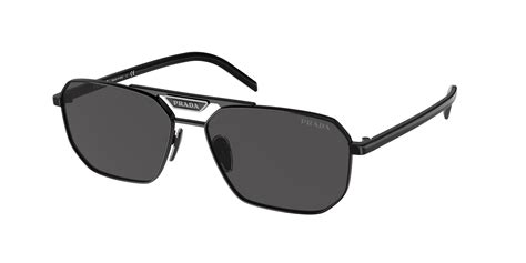 prada 0pr 58ys|Prada Eyewear PR 58YS Sunglasses Black .